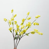 Artificial Lily of the Valley Wind Chime Flowers, 9-Head Long Stem Bellflower for Home Decor
