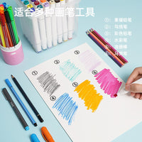 A3 White Business Card Paper 300gsm Thick Cardstock for Printing and Drawing, A4 Dutch White Card