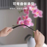 Orchid Plant Support Stakes and Clips for Climbing Vines and Floral Arrangements