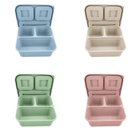 Baby Silicone Food Storage Container with Lid - Divided Freezer Tray for Purees and Solids