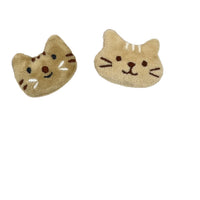 Cartoon Plush Fish and Cat Brooch Doll DIY Accessory for Bags, Shoes, Hats, and Kids' Clothing
