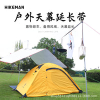 Multifunctional Outdoor Tent Tarp Extension Rope Windproof Camping Clothesline