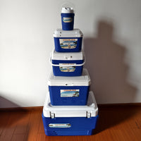 Portable Insulated Cooler Box for Outdoor Camping and Food Delivery