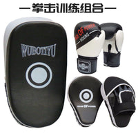 Kids & Adult Boxing Training Set with Gloves, Focus Mitts, and Kick Pads for Combat Sports