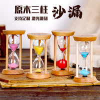 Wooden Hourglass Timer 1-30 Minutes for Kids and Home Decor