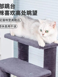 Pet Stairs for Cats and Small Dogs - Bedside Ramp for Senior Pets