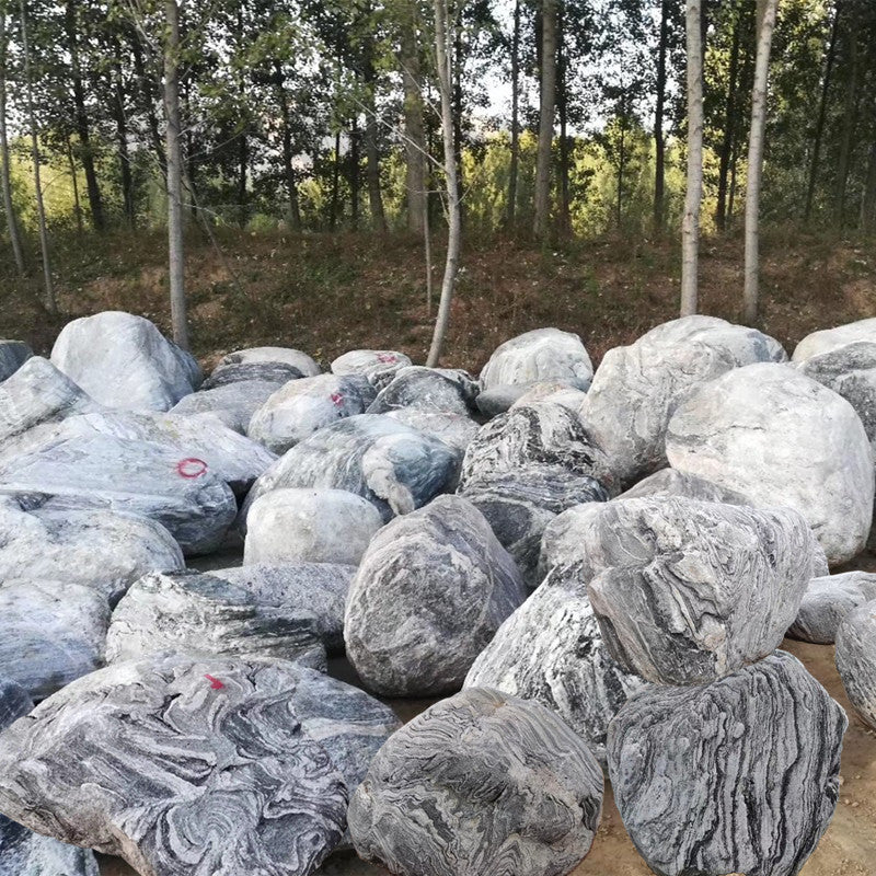 Natural River Stone for Landscaping, Garden, and Outdoor Decor