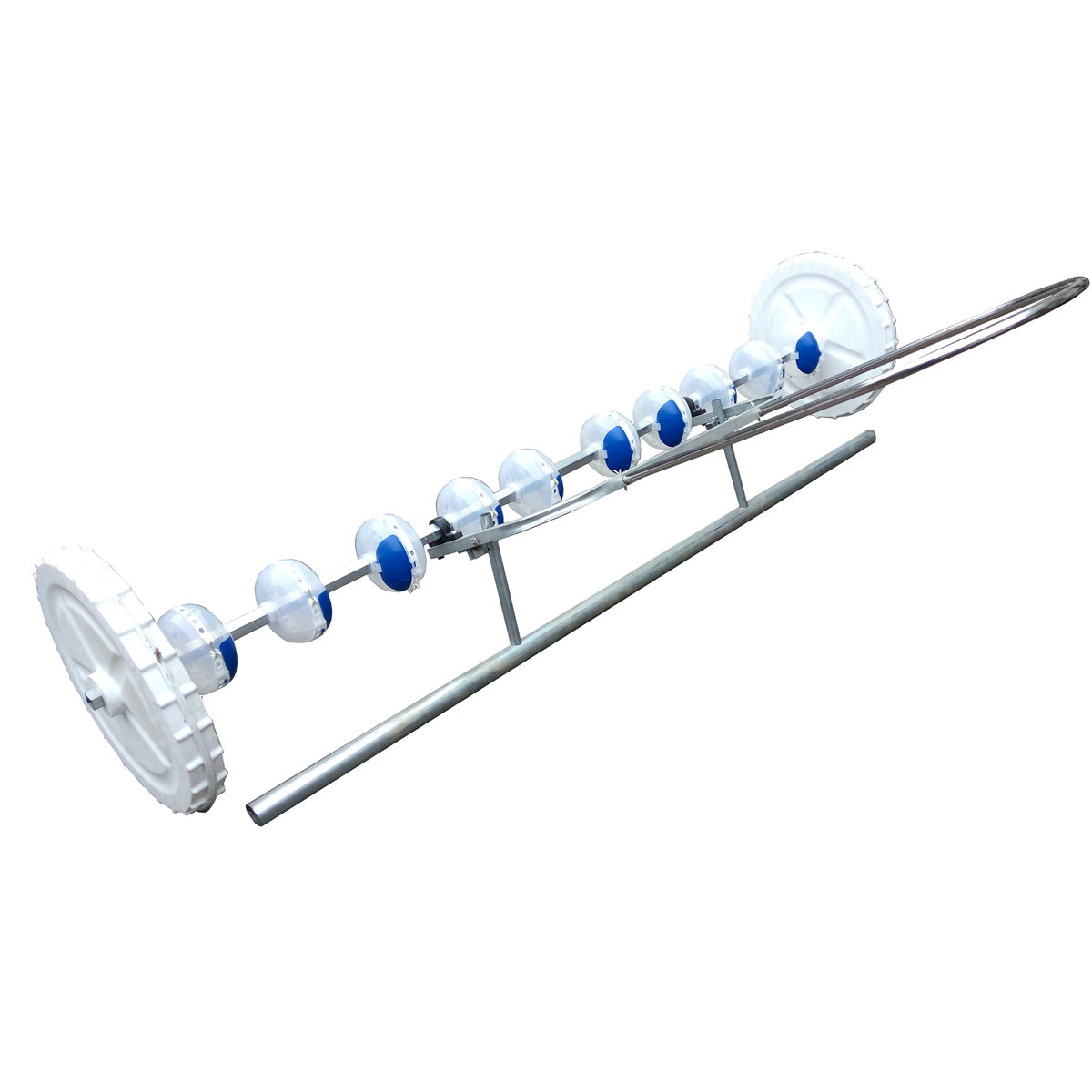 Manual Rice Seeder Planter for Paddy Fields and Millet, Hand-Pulled Spot Seeder