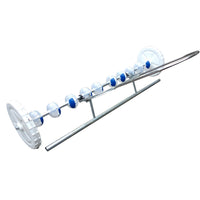 Manual Rice Seeder Planter for Paddy Fields and Millet, Hand-Pulled Spot Seeder