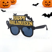 Halloween Happy Party Glasses Bat Black Frame Eyeglasses