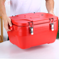 Portable Insulated Cooler Box Set for Commercial Use, Outdoor Camping, and Car Travel - Hot and Cold Food Preservation