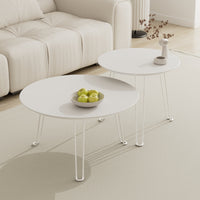 Portable Outdoor Camping Foldable Round Table Minimalist Small Coffee Table Multi-functional Bedside Desk