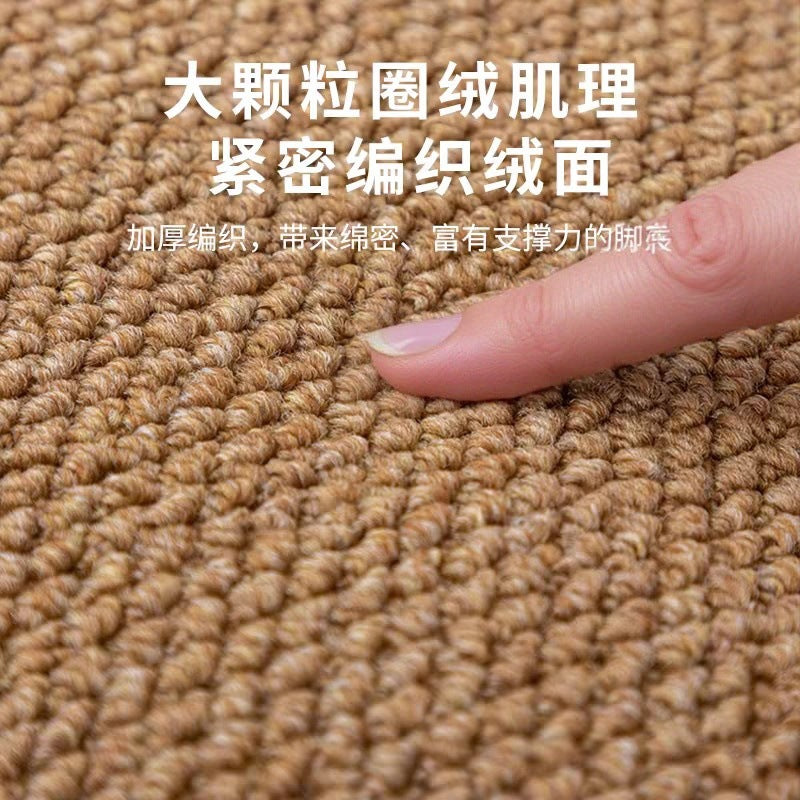 Sisal-Look Area Rug for Living Room and Bedroom - Durable, Stain-Resistant, Easy Care, Foldable