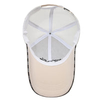 Unisex Mesh Baseball Cap with Extended Brim for Sun Protection
