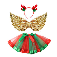 Christmas Reindeer Antler Headband with Sequins and Bells for Kids and Adults