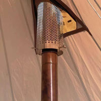 Stainless Steel Anti-Scald Mesh for Outdoor Camping Tent Wood Stove Chimney Pipe