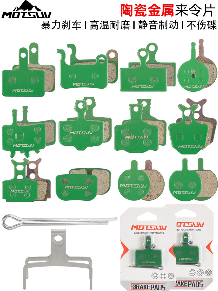 Ceramic Disc Brake Pads for Mountain Bikes - Hydraulic Brake Caliper Friction Pads