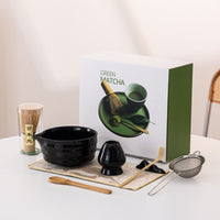 Japanese Matcha Tea Ceremony Set with Whisk, Bowl, and Tools