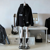 BJD Doll Windbreaker Set for 1/4 Scale Dolls - Jacket, Pants, and Name Tag
