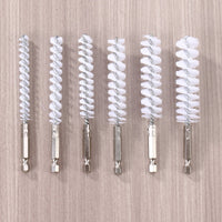 Hex Shank Power Drill Pipe Cleaning Brush Set for Rust Removal and Deburring