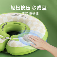 Baby Neck Float Ring for Infants and Toddlers, Non-Inflatable Swimming Aid for Bathing and Pool Time