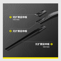 Adjustable Bicycle Mudguards for Road Bikes and Gravel Bikes, Front and Rear Fenders