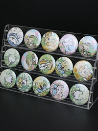 Acrylic Tiered Display Stand for Badges Medals Cards and Collectibles