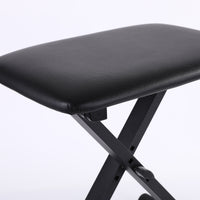 Adjustable Folding Piano Bench for Keyboard and Musical Instruments