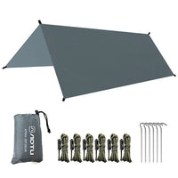 Waterproof Hexagonal Camping Tarp Sunshade for Outdoor Activities