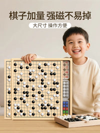 Magnetic Multi-Game Board Set for Kids - Chess, Checkers, Gobang, Ludo, and More