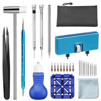 29-Piece Watch Repair Tool Kit for Band Adjustment and Replacement
