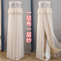 Upright Cylindrical Air Conditioner Dust Cover with Liner, Double-Layer, No Need to Remove for Operation
