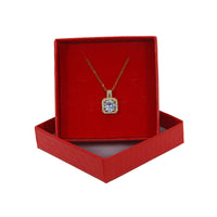Jewelry Gift Box for Necklace Ring Earrings with Bowknot