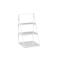 European Style White Iron Art Dessert Display Stand Cake Tray Afternoon Tea Pastry Rack