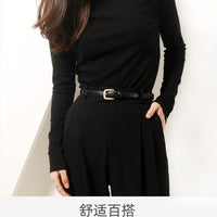 Women's Retro Korean Style Thin Waist Belt for Dresses and Pants