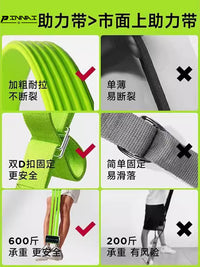 Pull-Up Assist Band for Home & Exam Training, Adjustable Resistance Pull Rope