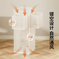 Umbrella Stand Holder for Home and Commercial Use, Entryway Umbrella Storage Rack with Drip Tray