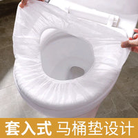 Disposable Toilet Seat Covers for Hotel, Home, and Travel - Thickened, All-Season Use