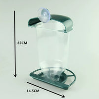 Window Mounted Bird Feeder with Suction Cups for Wild Birds