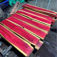 Pink Ivory Wood Blanks for Carving and Crafting