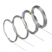 304 Stainless Steel Single Strand Hard Wire for Crafting and Shaping, High Elasticity