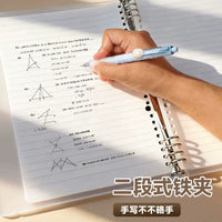 M&G B5 Loose Leaf Notebook with Metal Binder, Detachable Cover, Thickened Refills for Students