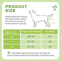 Pet Dog Leg Brace for Post-Surgery Recovery and Joint Protection