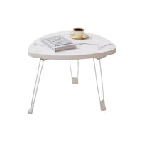 Modern Creative Foldable Side Table for Living Room, Portable Small Coffee Table for Compact Spaces