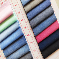 21S Oxford Fabric 45C 55T Poly-Cotton High-Density Shrink-Resistant