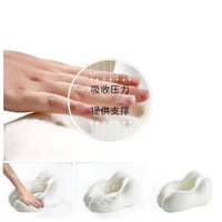 U-Shaped Neck Pillow for Office Naps, Cooling Ice Silk Travel Pillow for Neck Support