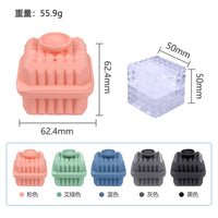Diamond Shape Silicone Ice Cube Tray for Whiskey and Cold Drinks, Easy Release