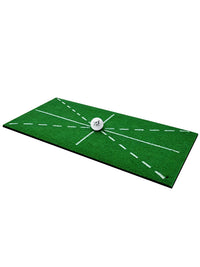 Indoor Golf Swing Practice Mat for Beginners - Training Aid