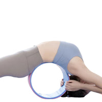 Eco-Friendly Thickened Yoga Wheel for Back Bends, Pilates, and Stretching