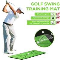SBR Golf Hitting Mat Foldable Indoor Putting Practice Aid